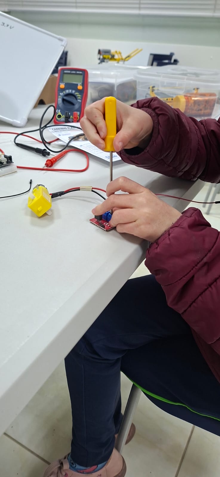 Montagem de um módulo controlador de motor